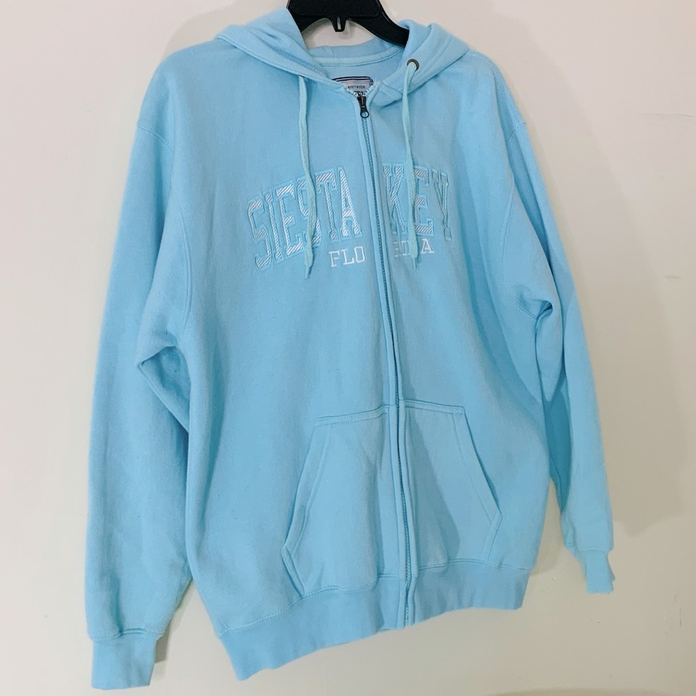 Siesta Key Sky Blue Hoodie Sweatshirt